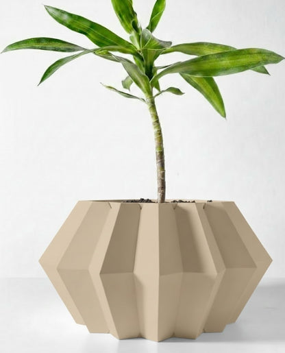 Pflanztopf „Jun“ – Geometrische Harmonie in 3D-Design