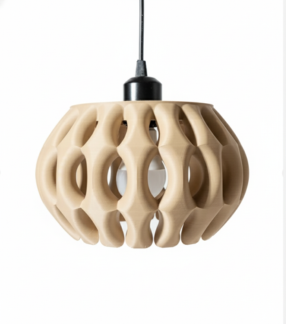 "Xiomu" Lampenschirm – Futuristisches Design mit organischer Struktur