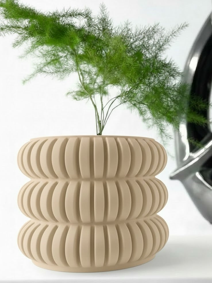 Jevor 3D Pflanztopf – Symmetrie in Vollendung