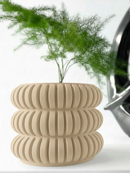 Jevor 3D Pflanztopf – Symmetrie in Vollendung