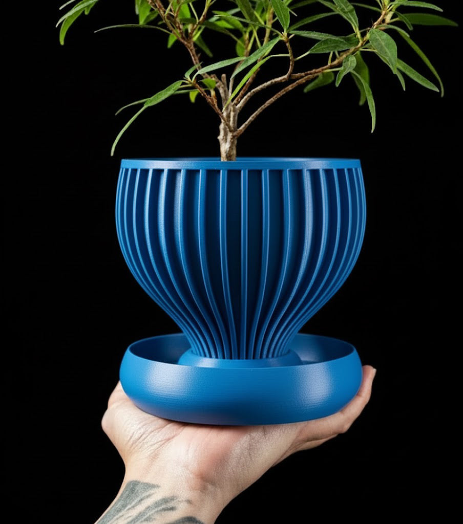 Yin 3D Pflanztopf – Design trifft auf Balance