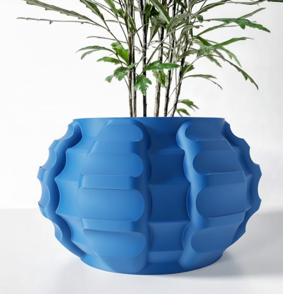 Jute 3D Pflanztopf – Organische Struktur trifft digitale Präzision