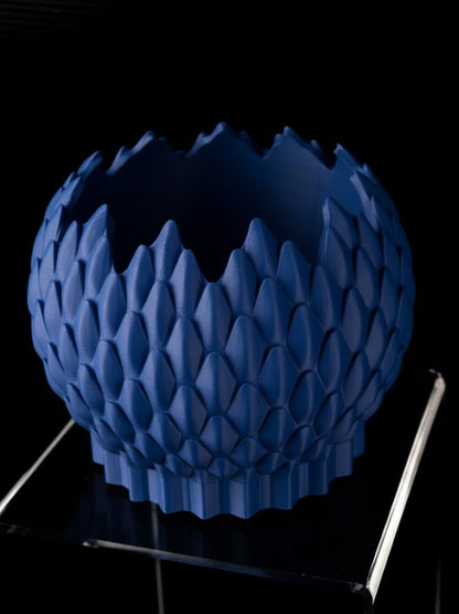 Drachenschuppen Pflanztopf – Majestätisches Design für deine Pflanzen