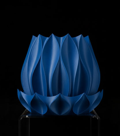 Abyssal Planter Pot 2 Die skulpturale Wellen Schale 3D-Pflanztopf