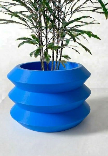 Sima 3D Pflanztopf – Geometrie in Bewegung