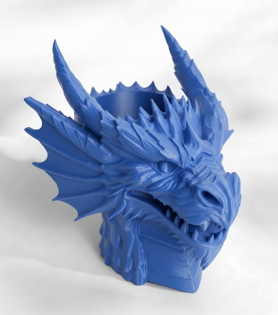 Drachen Pflanztopf – Mystik trifft modernes 3D-Design