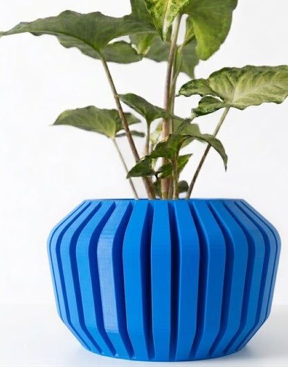 Vaki Pflanztopf – 3D-Faltkunst im Facetten-Look