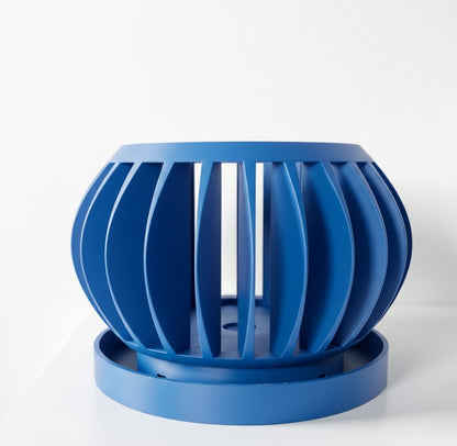 Rene Pflanztopf – Offener 3D-Orchideentopf mit integriertem Belüftungssystem und Abtropfschale