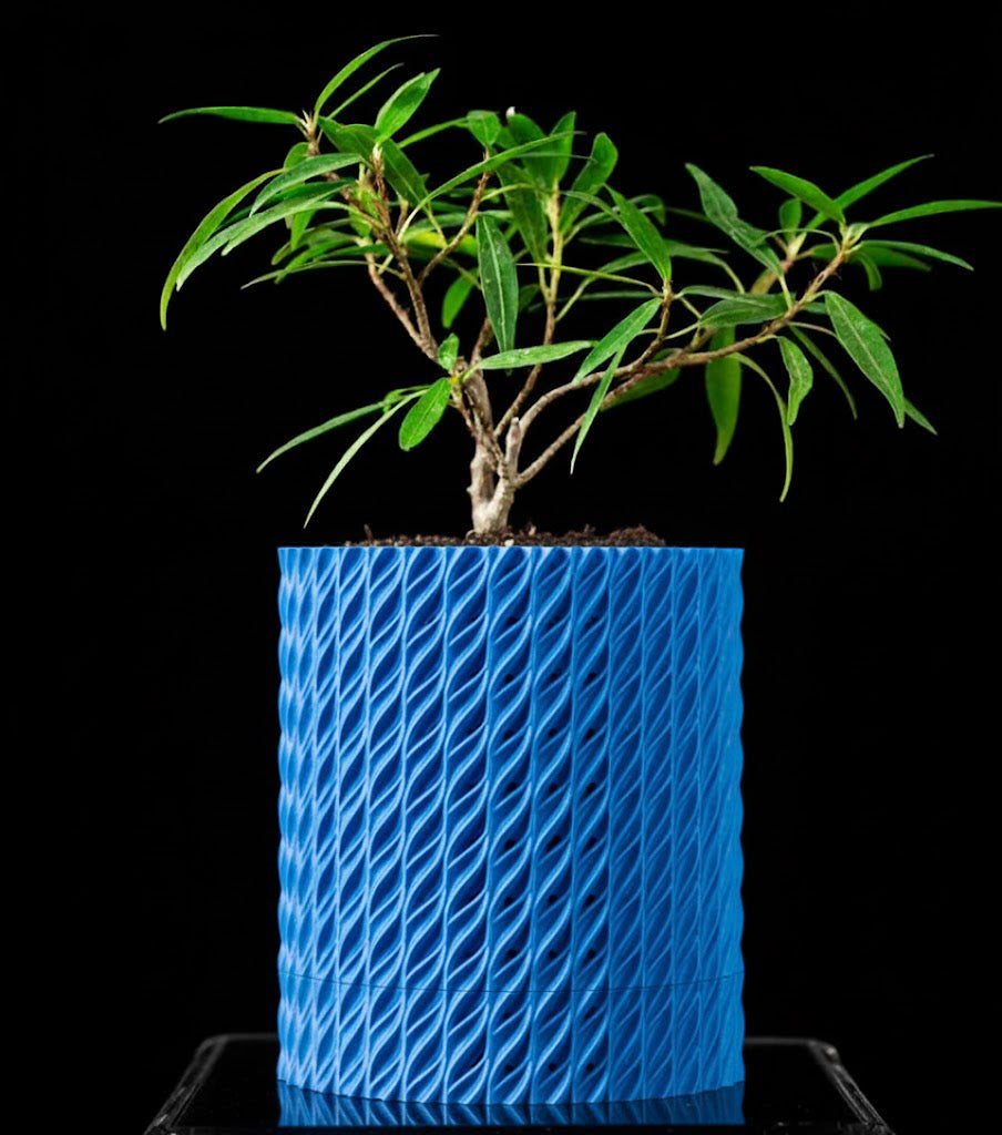 Flow Planter – Der spiraldynamische 3D-Pflanztopf