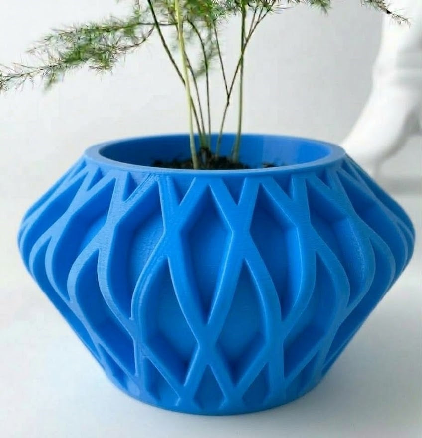 Suvan 3D Pflanztopf – Organisches Design in moderner Struktur