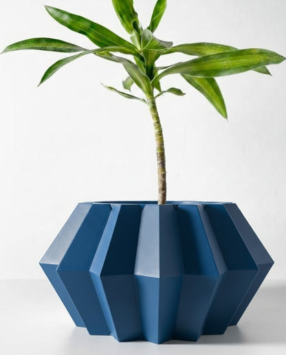 Pflanztopf „Jun“ – Geometrische Harmonie in 3D-Design