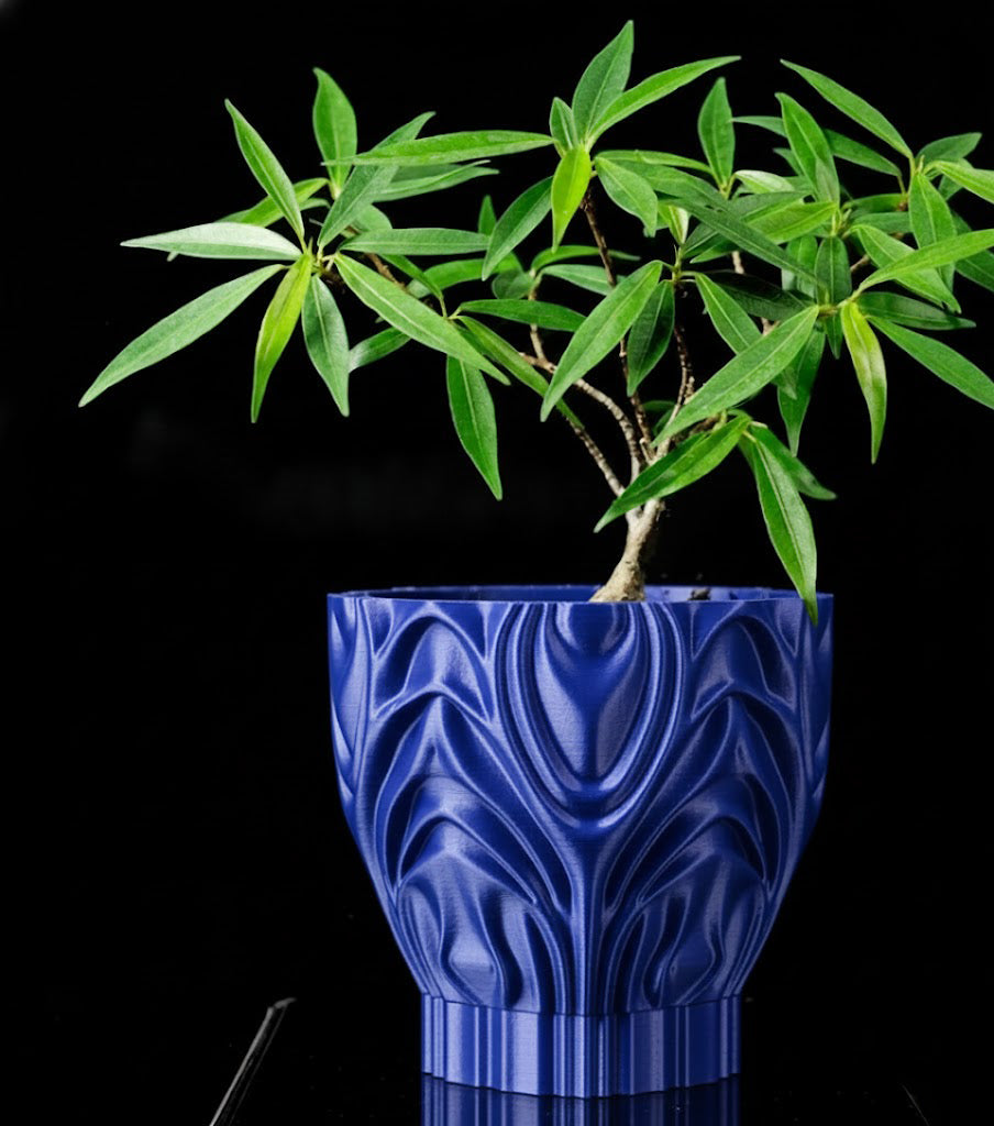 Corru Pflanztopf – Skulpturales 3D-Design für stilvolle Pflanzeninszenierung