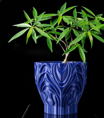 Corru Pflanztopf – Skulpturales 3D-Design für stilvolle Pflanzeninszenierung