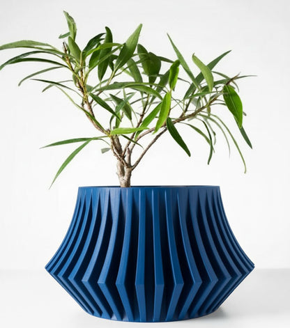 Der Jasen – Facettenreicher 3D-Pflanztopf mit architektonischem Fächerlook