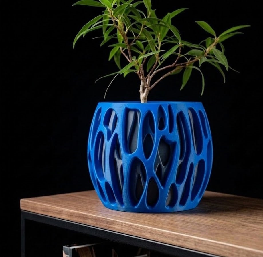 Schleim – Organische 3D-Form in geschlossener Eleganz