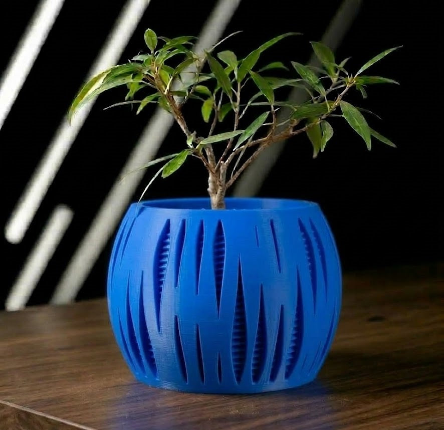 Split Pflanztopf – Architektur trifft Natur in 3D