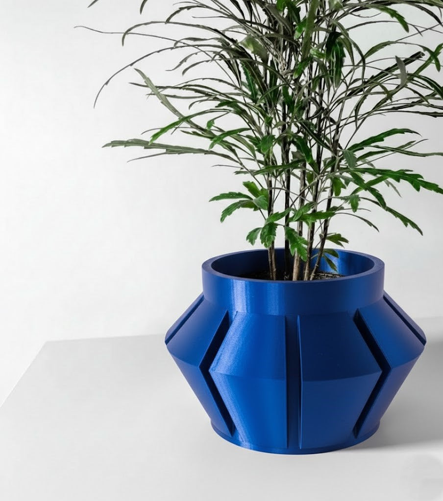 Erno 3D Pflanztopf – Geometrische Klarheit in innovativer Form