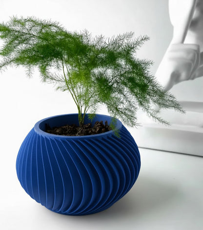 Caleth 3D Pflanztopf – Eleganz in Bewegung für deine Pflanzenwelt