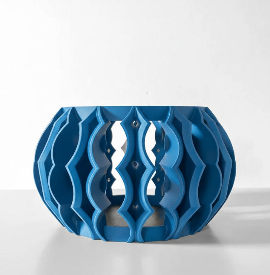 Luvo 3D Orchideen-Pflanztopf – Skulpturale Leichtigkeit trifft Funktion
