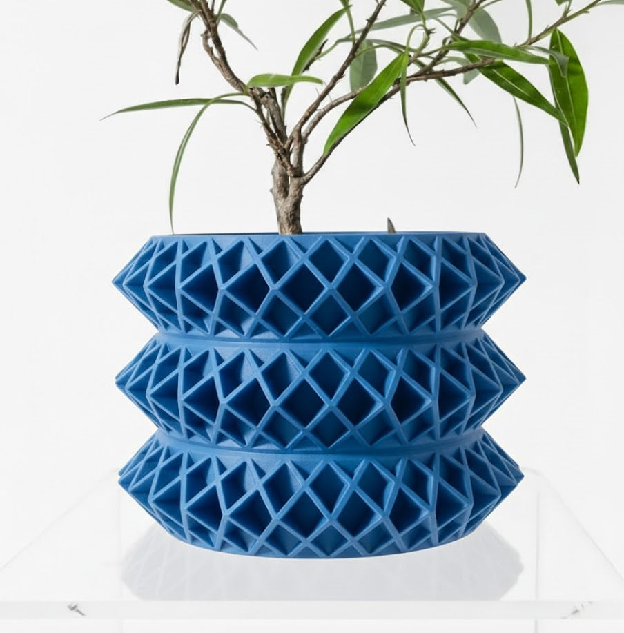 Der Tomo – 3D-Pflanztopf mit geometrischer Raffinesse