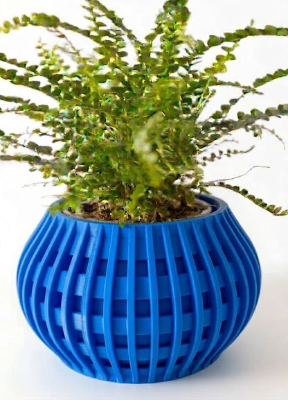 Usio Pflanztopf – 3D-Geometrie trifft sanfte Rundung