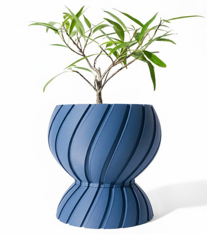 Der Maki – Zeitloser 3D-Pflanztopf mit dynamischer Spiralstruktur