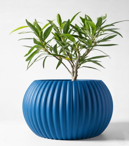 Der Roni – 3D-Pflanztopf mit harmonischer Rillenstruktur