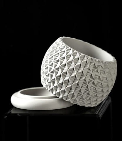 Bloom Planter – Der blüteninspirierte 3D-Pflanztopf mit organischer Struktur