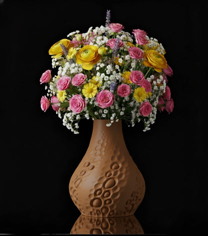 Vase „Pearl Flower Vase" – Eleganz in Struktur