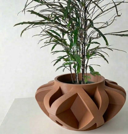 Sono 3D Pflanztopf – Kunstvolle Präzision trifft florales Design