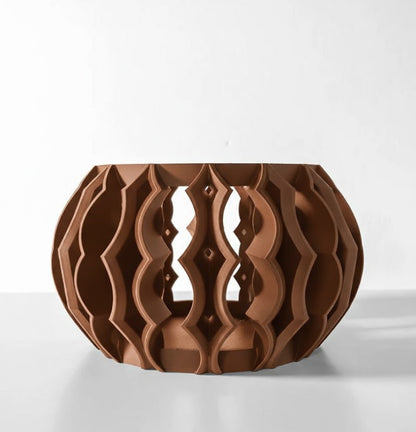 Luvo 3D Orchideen-Pflanztopf – Skulpturale Leichtigkeit trifft Funktion