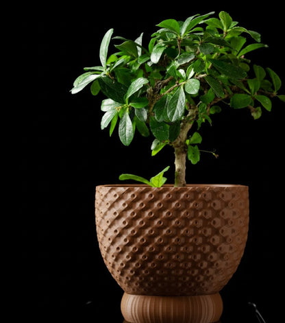 Connect Planter Pot – Strukturierte Eleganz im 3D-Design