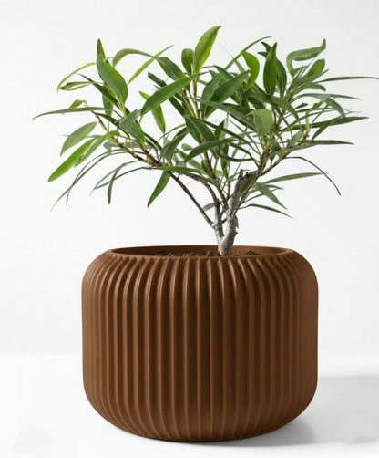 Der Unis – Zeitloser 3D-Pflanztopf mit rhythmischer Kontur