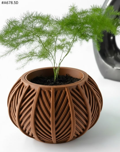 Lorv 3D Pflanztopf – Geflecht in Perfektion