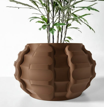Jute 3D Pflanztopf – Organische Struktur trifft digitale Präzision