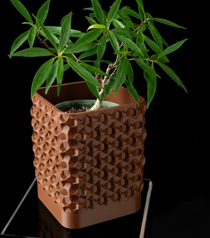 Rovi Square Planter Pot – Geometrie trifft Natur