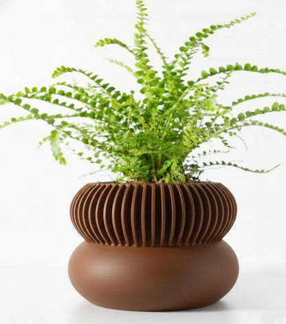 Der Elomi – 3D-Pflanztopf mit dynamischer Zweiteilung und skulpturaler Eleganz