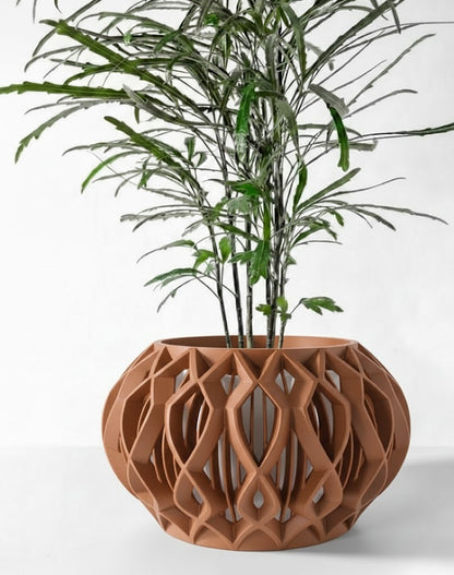 Octa 3D Pflanztopf – Geometrische Eleganz in Perfektion