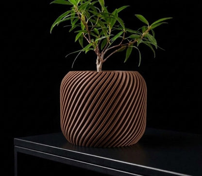 Schräger Pflanztopf – 3D-Design trifft auf Perspektivwechsel