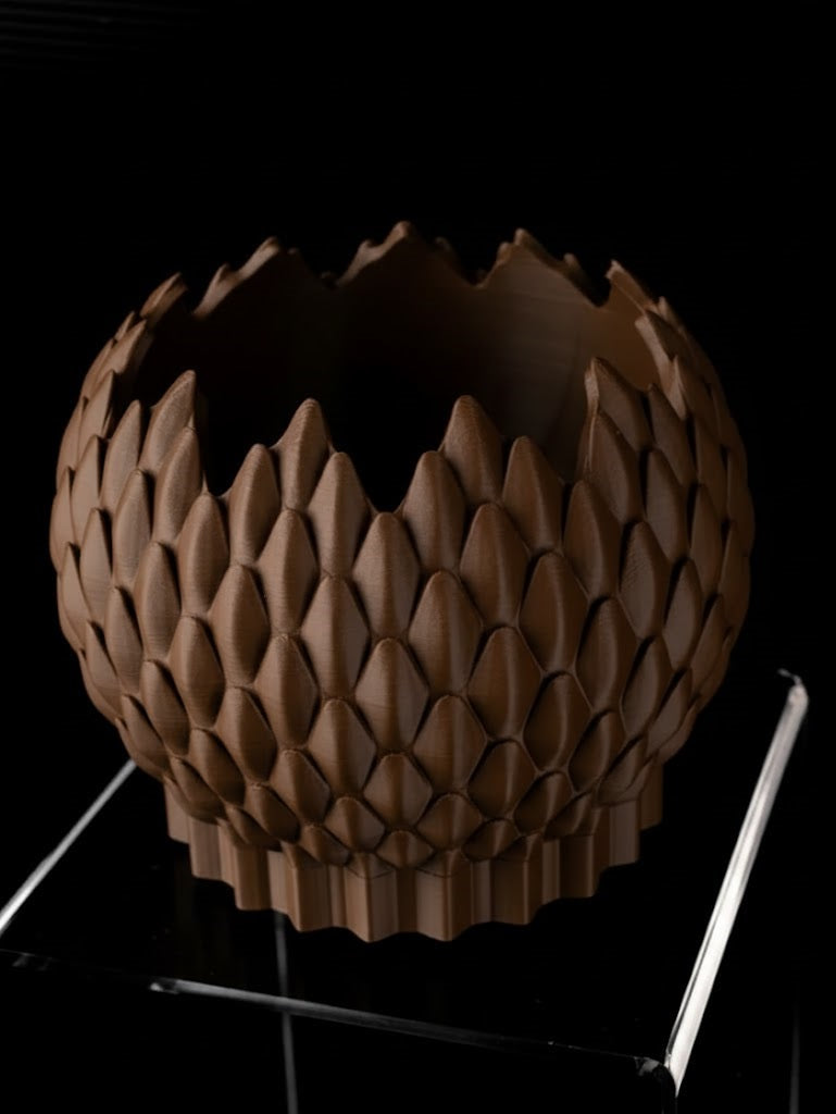 Drachenschuppen Pflanztopf – Majestätisches Design für deine Pflanzen