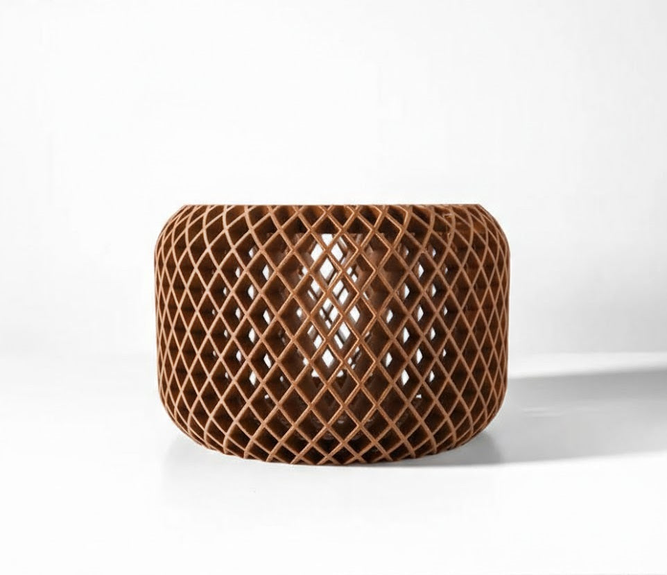 Ravik Pflanztopf – Technisch inspirierter 3D-Orchideentopf mit Mesh-Struktur