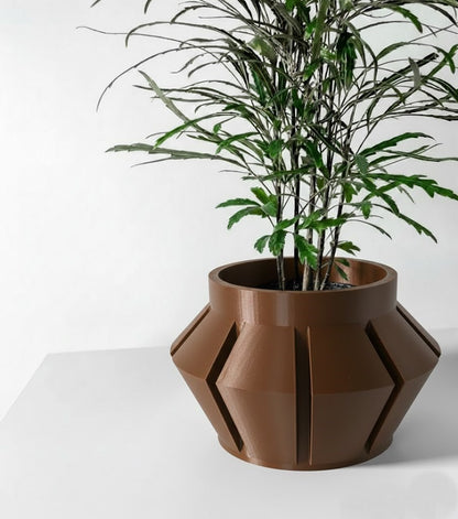 Erno 3D Pflanztopf – Geometrische Klarheit in innovativer Form