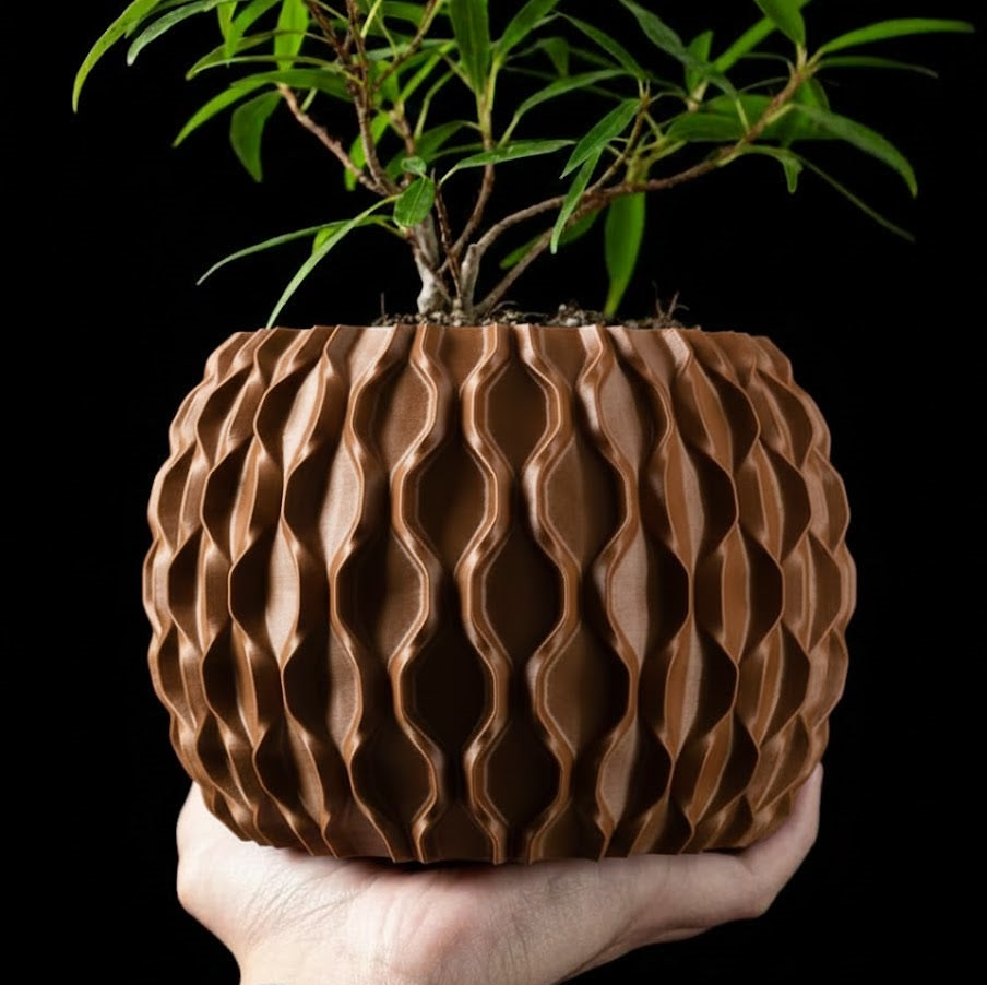 Kettenpflanzer – Organische Struktur trifft 3D-Design