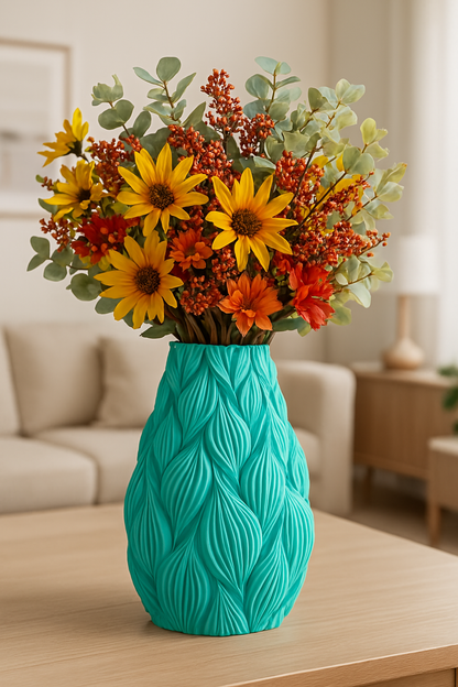 Vase „Ripple“ – Skulpturales Design trifft auf organische Eleganz