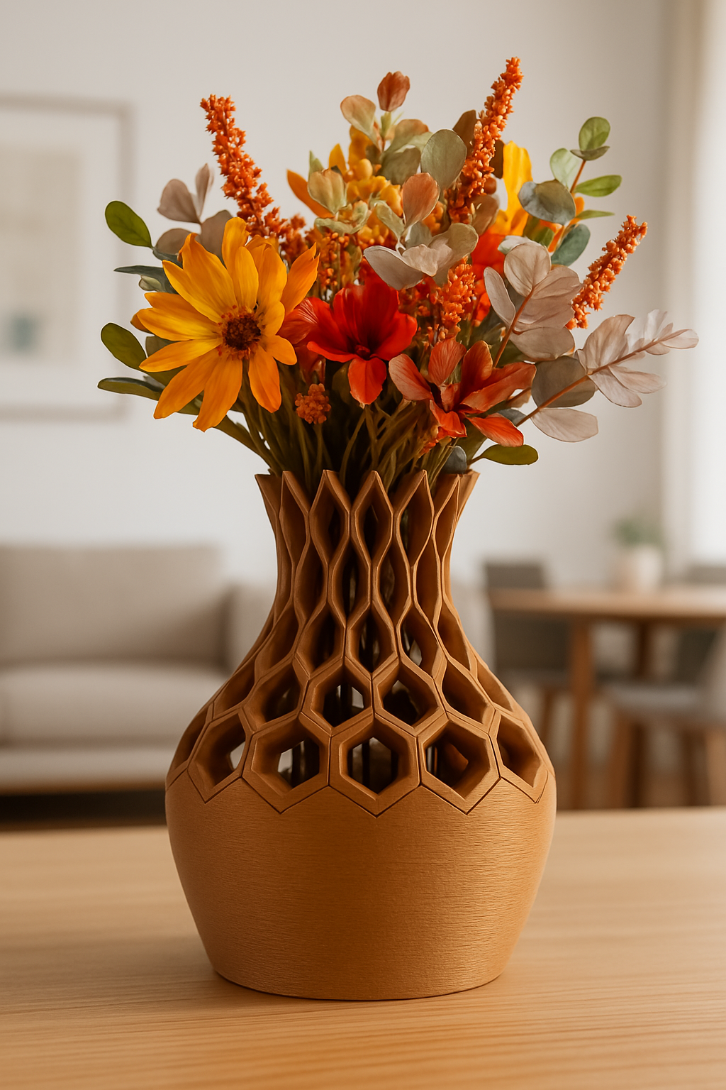 Vase „Hexa“ – Design trifft auf Struktur