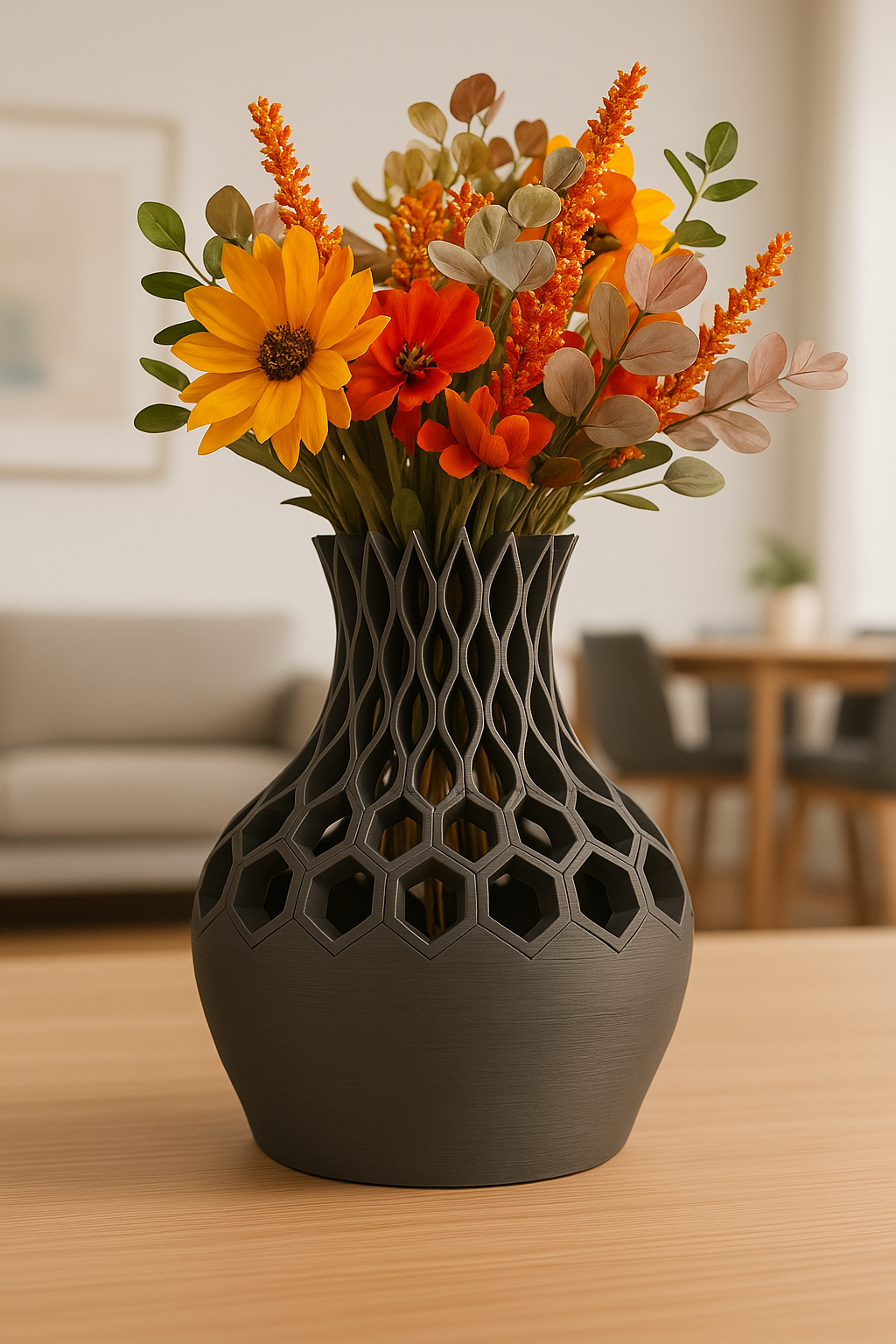 Vase „Hexa“ – Design trifft auf Struktur