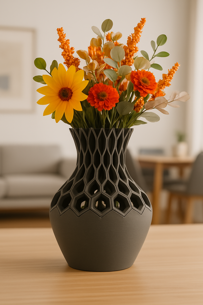 Vase „Hexa“ – Design trifft auf Struktur