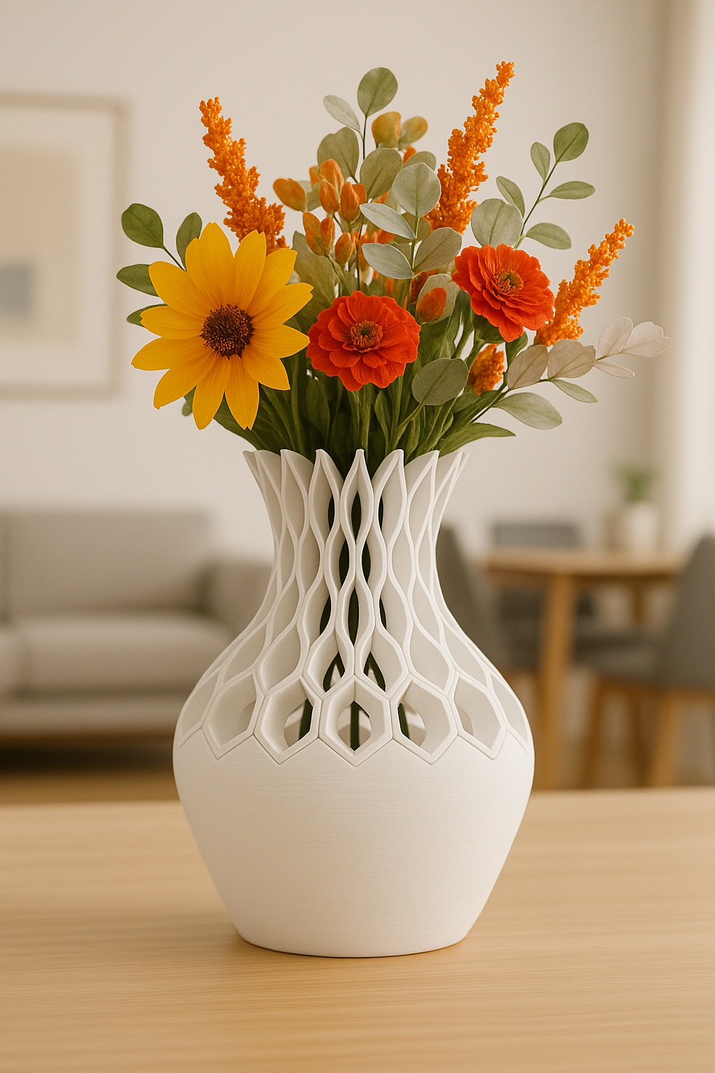 Vase „Hexa“ – Design trifft auf Struktur