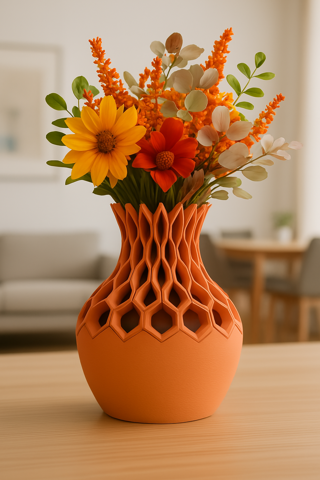 Vase „Hexa“ – Design trifft auf Struktur