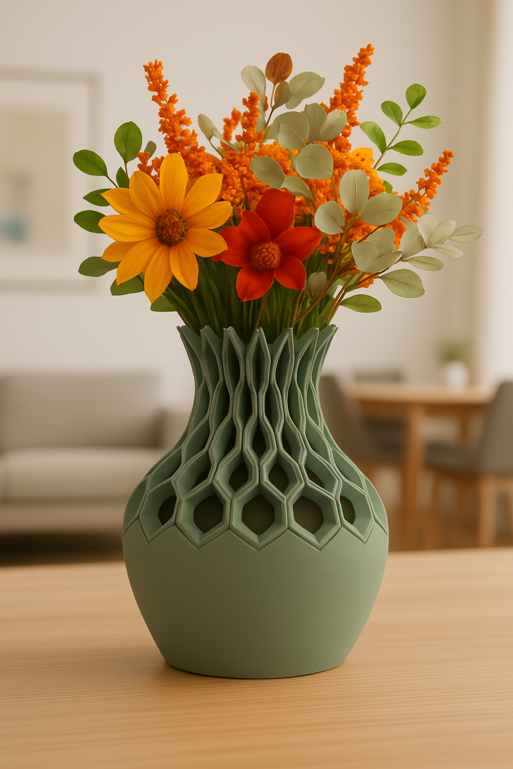 Vase „Hexa“ – Design trifft auf Struktur